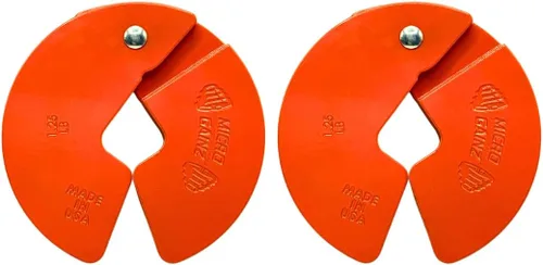 Miniatura 9 de Micro Gainz - Placa fraccional para mancuernas de 1.25LB, ideal para micro cargas, (Elige color) 2 piezas de placas de peso fraccional, diseñadas