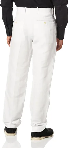 Miniatura 3 de Perry Ellis Men's Essentials Linen Dress Pant, Modern Fit, Solid Twill, Lightweight (Waist Size 29-42)