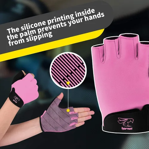 Miniatura 6 de Hornet Watersports Guantes de remo de color rosa claro para mujer, ideales para remo en interiores, esculpido, kayak, SUP, canoa, barco de dragón