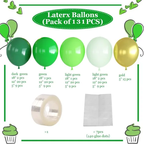 Miniatura 2 de Kit de arco de guirnalda de globos de oro rosa, globos metálicos de oro rosa y blancos de 18/12/10/5 pulgadas de varios tamaños y globos de confeti