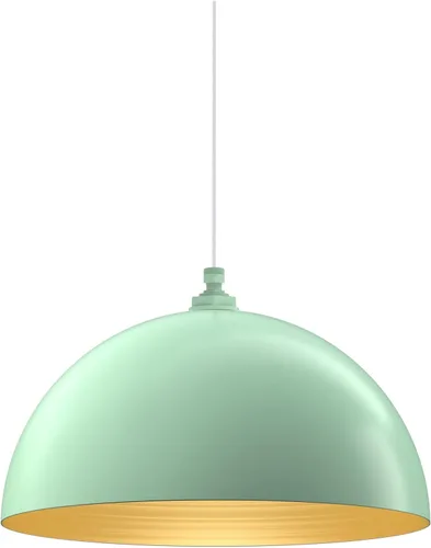 Miniatura 130 de Steel Lighting Co. Melrose - Lámpara colgante Montada en el techo Cúpula redonda de 18 pulgadas Estilo moderno contemporáneo de granja
