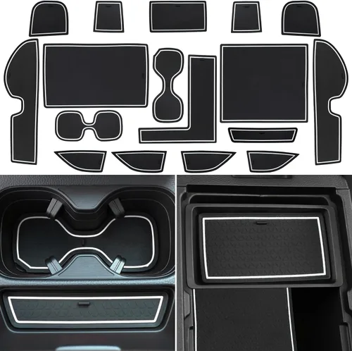 Miniatura 10 de Forro de consola central para accesorios Honda CRV 2023 2024 2025 2026, para alfombrilla de portavasos CR-V, almohadilla de ranura de puerta, borde