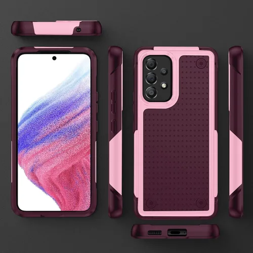 Miniatura 3 de Asuwish Funda protectora para Samsung Galaxy A53 5G con protector de pantalla de vidrio templado y accesorios para celda, delgada, resistente