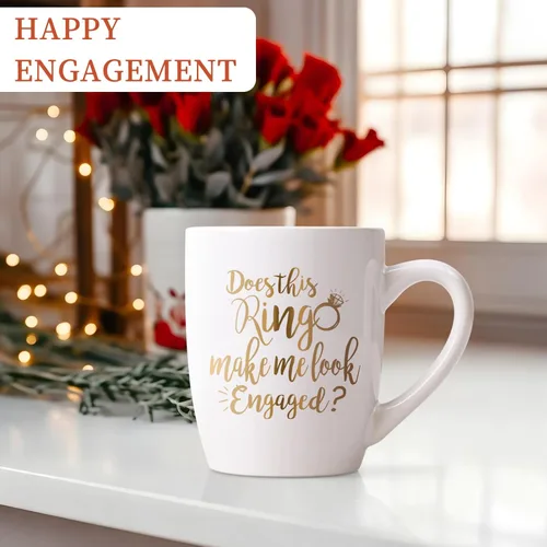 Miniatura 7 de Maustic Regalos de compromiso para mujeres, regalos de novia para ser, regalo de prometido para mujeres, regalo de despedida de soltera, taza