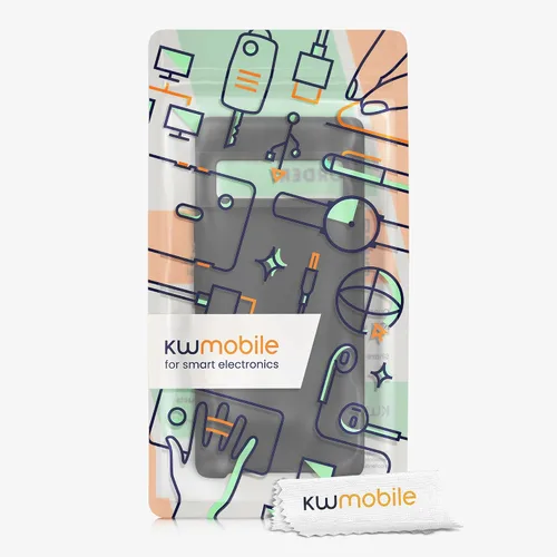 Miniatura 495 de kwmobile Funda Compatible con Google Pixel 6 Pro - Funda de teléfono de silicona TPU con acabado suave - Azul Arrecife