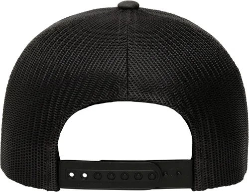 Miniatura 3 de Yupoong Gorra de camionero retro YP Classics para hombre, Jaspeado Oscuro