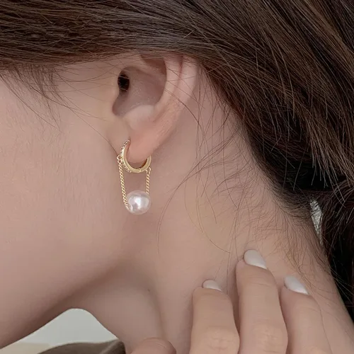 Miniatura 2 de Reffeer Aretes colgantes de plata de ley 925 maciza para mujeres y adolescentes