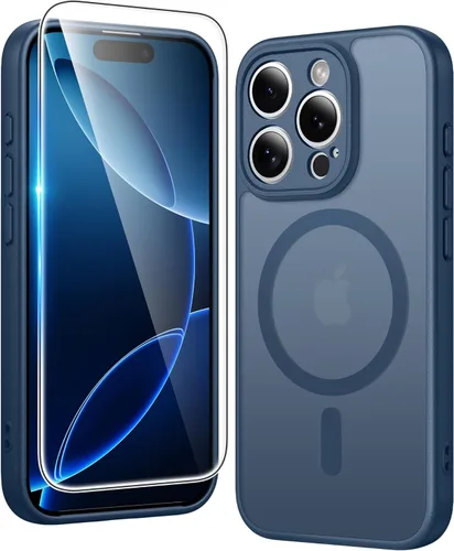 Miniatura 137 de FNTCASE Funda para iPhone 13 Pro-Max: Fundas magnéticas transparentes compatibles con Magsafe Slim anti amarillamiento protección contra caídas