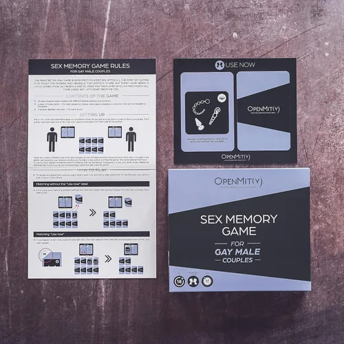 Miniatura 4 de Juego gay para parejas masculinas - Cosas románticas gay - Regalos únicos para él y para su pareja gay y regalos para hombres gay