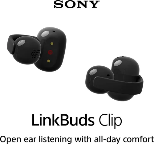 Miniatura 2 de Sony LinkBuds Clip Open-Ear Auriculares verdaderamente inalámbricos, ajuste cómodo y seguro, diseño ligero de clip, controles táctiles, conciencia