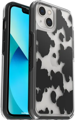 Miniatura 11 de OtterBox Symmetry Series Funda transparente solamente para iPhone 13, aerosol degradado Spray Ombre