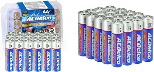 Miniatura 8 de ACDelco - Paquete de 20 pilas AA y AAA, superalcalinas, 10 años de vida útil