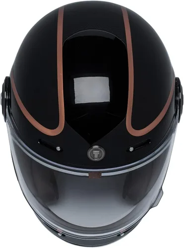 Miniatura 4 de TORC T1/Newport - Casco de moto de fibra de vidrio de cara completa aprobado por DOT y ECE