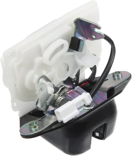 X AUTOHAUX Pestillo de la puerta trasera del coche Actuador de la puerta trasera del maletero del cerrojo pestillo 74801-TF0-003 para Honda FIT Jazz