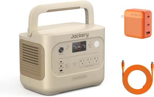 Miniatura 17 de Jackery Explorer 1000 v2 Estación de Energía Portátil, Batería LiFePO4 de 1070Wh, Salida AC de 1500W/USB-C de 100W, Carga Rápida de 1 Hora