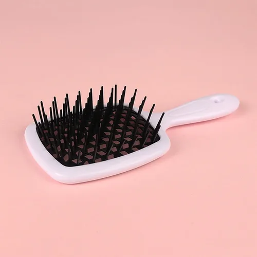 Miniatura 3 de Cepillo de pelo ventilado de 3 piezas, húmedo y seco, resistente al calor, eliminación de enredos sin esfuerzo, para cabello natural, rizado, liso