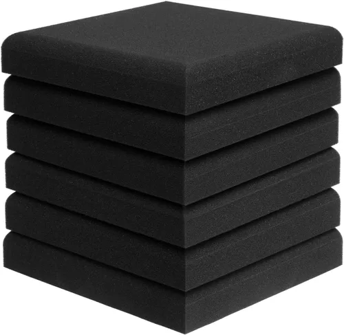 Miniatura 9 de JBER Espuma Acústica para Estudio, Paquete de 6 Paneles Redondos C-Panel de Espuma Acústica de 2" X 12" X 12", Paneles de Tratamiento de Panel C