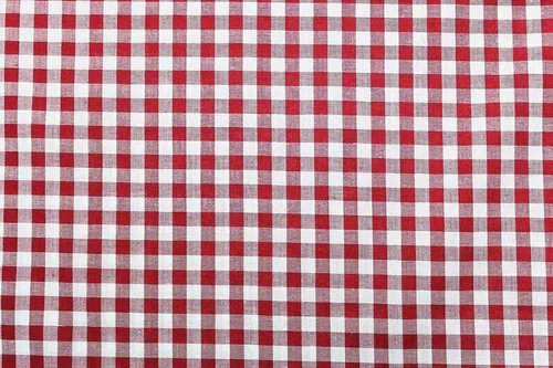 Miniatura 3 de Richlin Fabrics Paquete de 3 yardas 60" poliéster/algodón guinga 1/4", azul/blanco