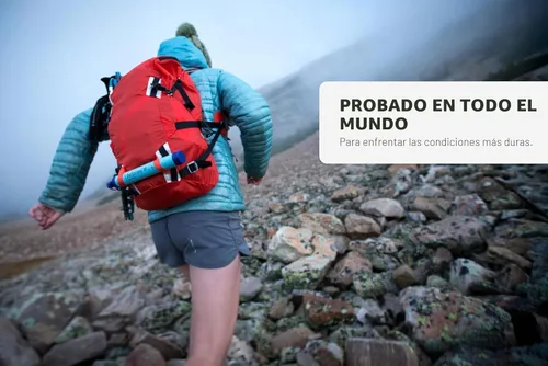 Miniatura 10 de LifeStraw Filtro de agua personal para senderismo, camping, viajes y preparación para emergencias Azul