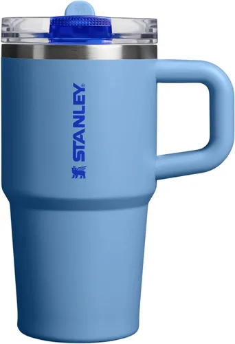 Miniatura 155 de STANLEY Quencher ProTour - Vaso con popote abatible con tapa a prueba de fugas, 14 onzas, popote y asa integrados, compatible con portavasos