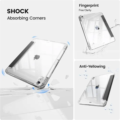 Miniatura 3 de Funda para iPad Air de 11 pulgadas M3/M2 (2025/2024), iPad Air de 5ª/4ª generación (2022/2020) de 10.9 pulgadas con soporte para lápices, funda
