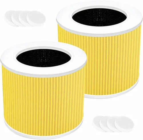 Core Mini filtro de repuesto compatible con LEVOIT Core Mini purificador de aire, 3 en 1 H13 grado Core Mini-RF True HEPA filtro para Levoit filtro