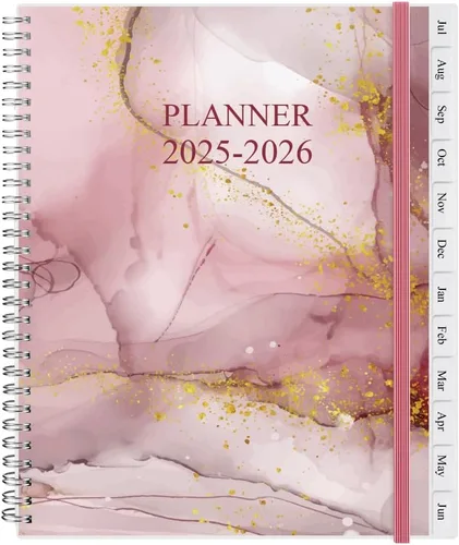 Miniatura 17 de Agenda/calendario de bolsillo 2024, organizador semanal y mensual A6 + diario p/realizar seguimiento de objetivos, fácil organización de tu vida Azul