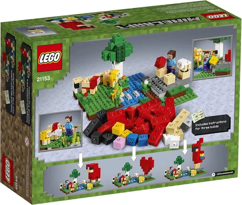 Miniatura 5 de LEGO Minecraft La Granja de Lana 21153 Kit de Construcción (260 Piezas)