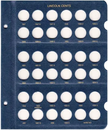 Miniatura 5 de Álbum de Monedas Whitman US Lincoln Cent 1909-1995 #9112