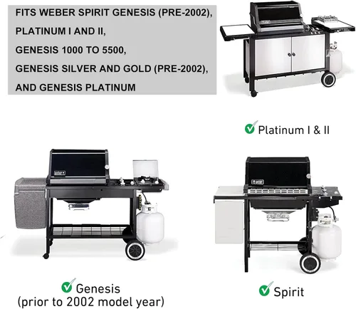 Miniatura 6 de Kit de Encendido Only Fire para Parrillas de Gas Weber Spirit Genesis, Platinum, Silver y Gold