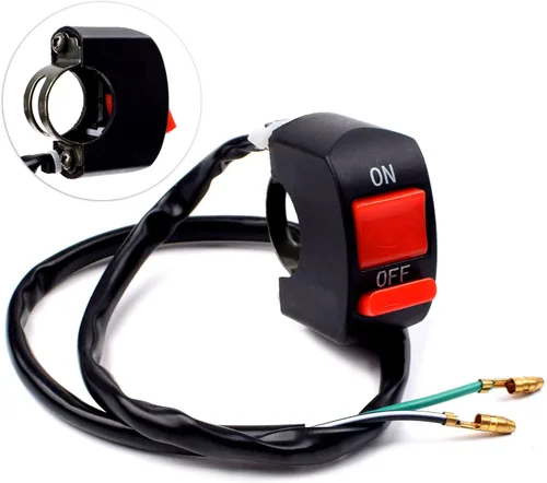 Miniatura 7 de 7/8 22mm puños de acelerador de goma suave con cable de giro, conjunto de acelerador para mini bicicleta de 50cc 90cc 110cc 125cc Mini/Pit/Dirt/ATV