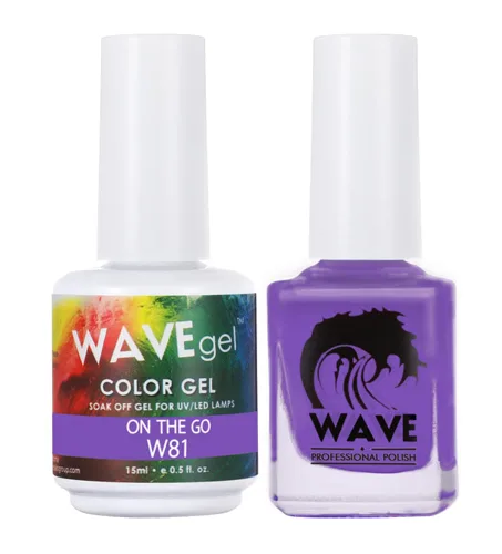 Miniatura 151 de WAVEGEL - Juego dúo de gel y esmalte de uñas a juego - Colección Simplicity - #P109 Blizzard I 0.5 onzas