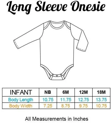 Miniatura 2 de TATY Kids Nama-sleigh Christmas Peace Long Sleeve Baby Infant Bodysuit