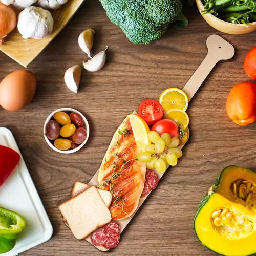 Miniatura 4 de 4 paletas de madera sin terminar de 17 pulgadas, paleta de fraternidad griega, paleta de madera de pino maciza, paleta de madera de fraternidad