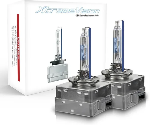 Miniatura 10 de XtremeVision - Bombillas de repuesto HID Xenón AC - H1 10000K - Azul oscuro (1 par)
