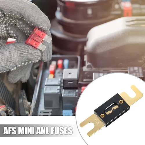 Miniatura 2 de X AUTOHAUX Protección eléctrica de repuesto de fusible ANL 50A para coche, camión, motocicleta, barco, CD de audio
