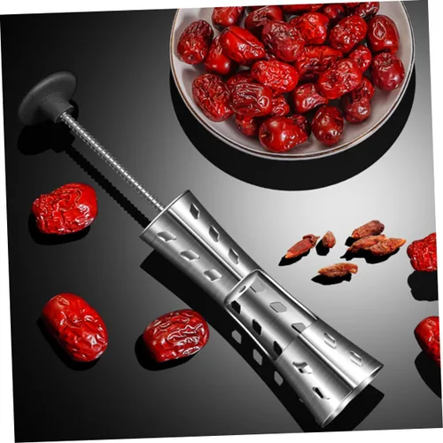Miniatura 4 de LIFKOME Cherry Pitter Cherry Core Cherry Depitter Cherry Fruit Pitter Herramienta Corer y Pitter Red Date Pitter Vegetal Tool Plantador Deseeded