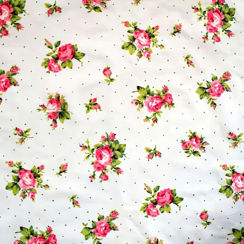 Miniatura 2 de iNee Paquetes de tela para acolchar con diseño floral verde, tela de coser para acolchar y manualidades, 18 x 22 pulgadas (floral verde)