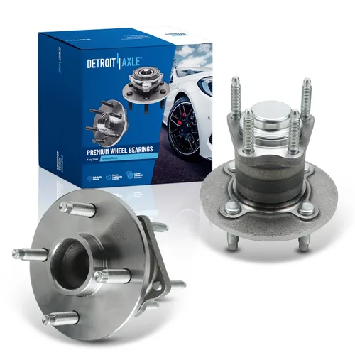 Miniatura 39 de Detroit Axle - Kit de cubo de rodamiento de rueda delantera FWD 2pc para Chevrolet Aveo Aveo5 Spark Pontiac G3 Wave Wave5, reemplazo del cojinete