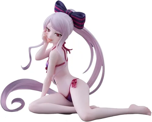 Miniatura 6 de QAHEART Figuras de Albedo Figura de Shalltear Bloodfallen de Anime Figura de PVC Modelo de Anime Figura de Acción Ornamentos para Fans 20CM/7.87IN