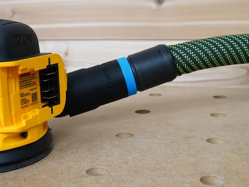 Miniatura 3 de ToolCurve Adaptador de manguera compatible con lijadora Dewalt para manguera Festool de 1.063 in