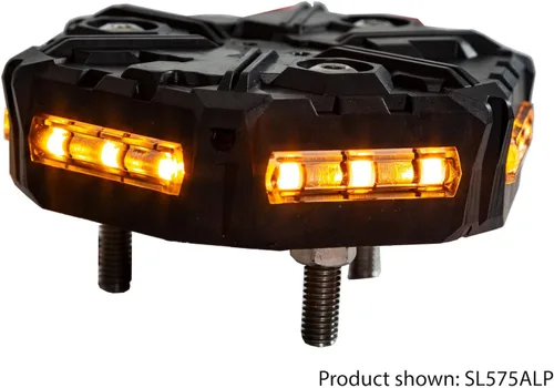 Miniatura 3 de Buyers Products SL576ALP Clase 2 Baliza LED Micro con Montura Magnética y Enchufe Auxiliar, Baliza Estroboscópica, Camión Utilitario, Remolque
