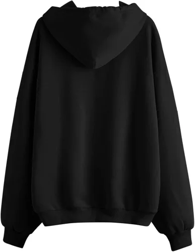Miniatura 6 de Lingbing Sudaderas ligeras con capucha para mujer, sudaderas Y2K con capucha para mujer, sudaderas casuales de manga larga, chaquetas con bolsillos