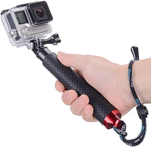 Miniatura 4 de Extensión ajustable de agarre de mano subacuática de 19 pulgadas, poste monopod para GOPRO Hero 6/5/5/5 sesión/4/3+/ 3/2/1, GeekPro, AKASO, Xiaomi