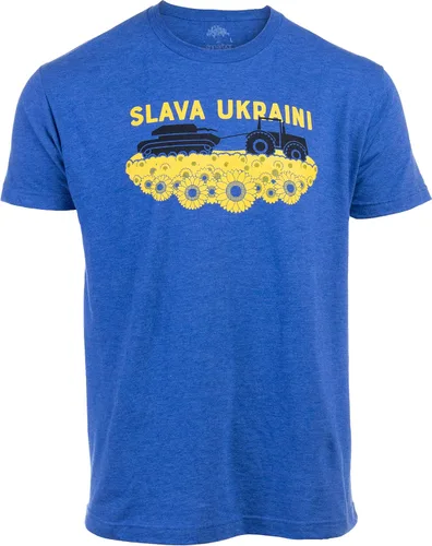Miniatura 7 de Ukraine Pride Camiseta unisex con escudo de armas ucraniano estilo vintage