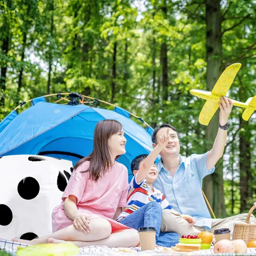 Miniatura 7 de CCINEE Dados inflables gigantes de 20 pulgadas, dados inflables gigantes blancos y negros para juego de mesa al aire libre y decoración de fiesta