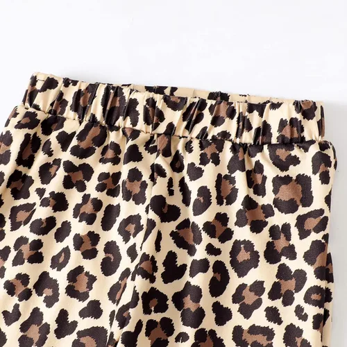 Miniatura 7 de Traje de bebé niña de 2 cumpleaños para niña de 2 años de edad, ropa de leopardo