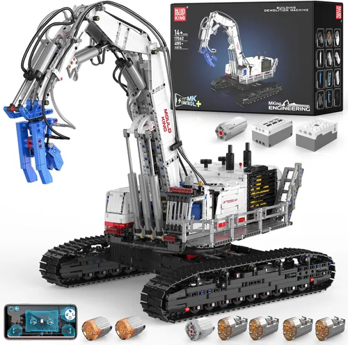Miniatura 8 de Mould King 24093 Farm Wheel Loader - Juego de construcción de 504 piezas de mini World City Series para niños a partir de 8 años
