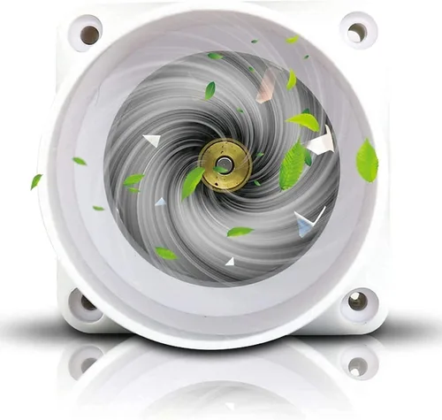 Miniatura 8 de Ventilador de conducto en línea de 2 pulgadas, 12 V, mini ventilador de ventilación de circulación de aire para calefacción, refuerzo de 6 W-1.969 in