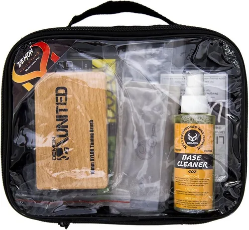 Miniatura 2 de DEMON UNITED Srvl - Kit de cera de esquí y kit de cera de snowboard, incluye 14.07 oz de cera, cepillo de nailon, 2 raspadores y limpiador de base